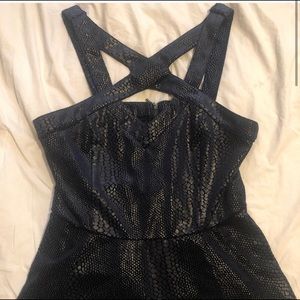 Guess peplum top
